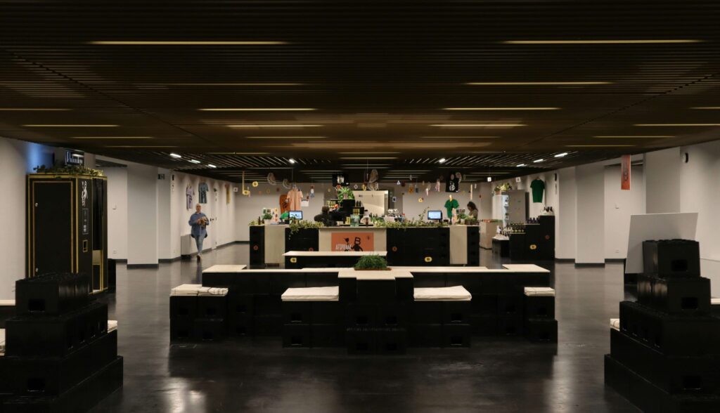 sala de eventos recogida
