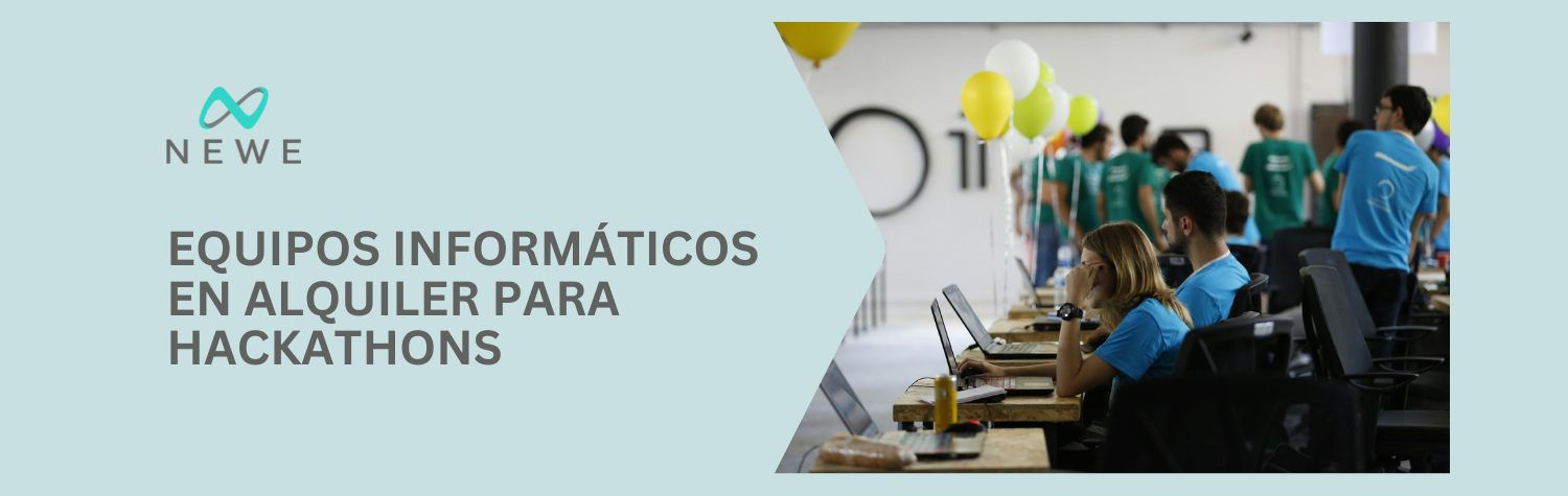 Equipos informáticos en alquiler para hackathons