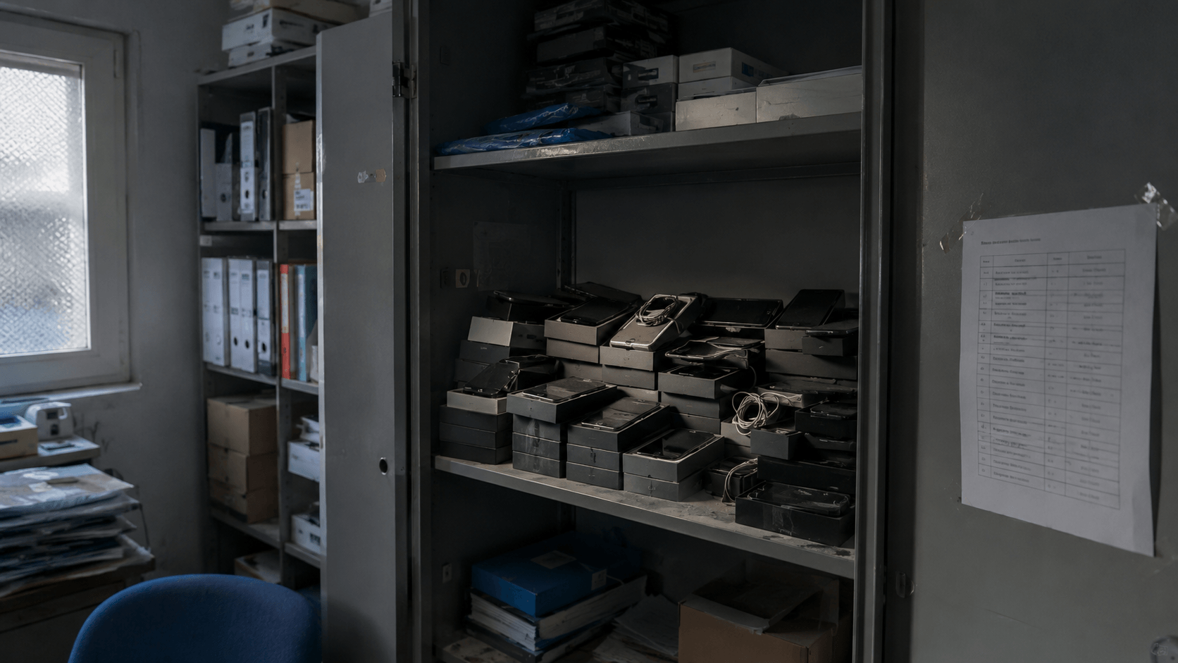 tecnologia almacenada sin usar